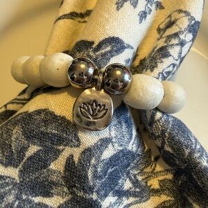 Lotus Tide – Recycled Glass Napkin Holders - Set of Six